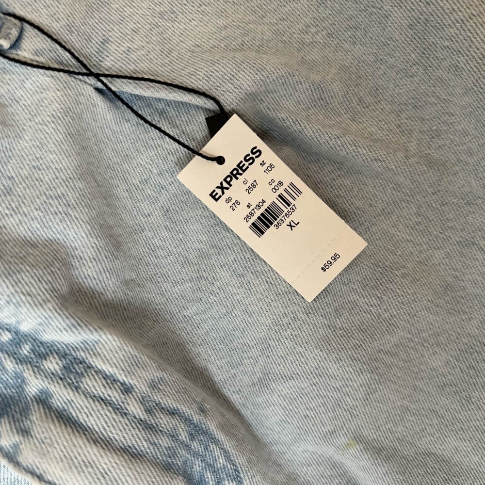 NWT XL high waist jeans shorts